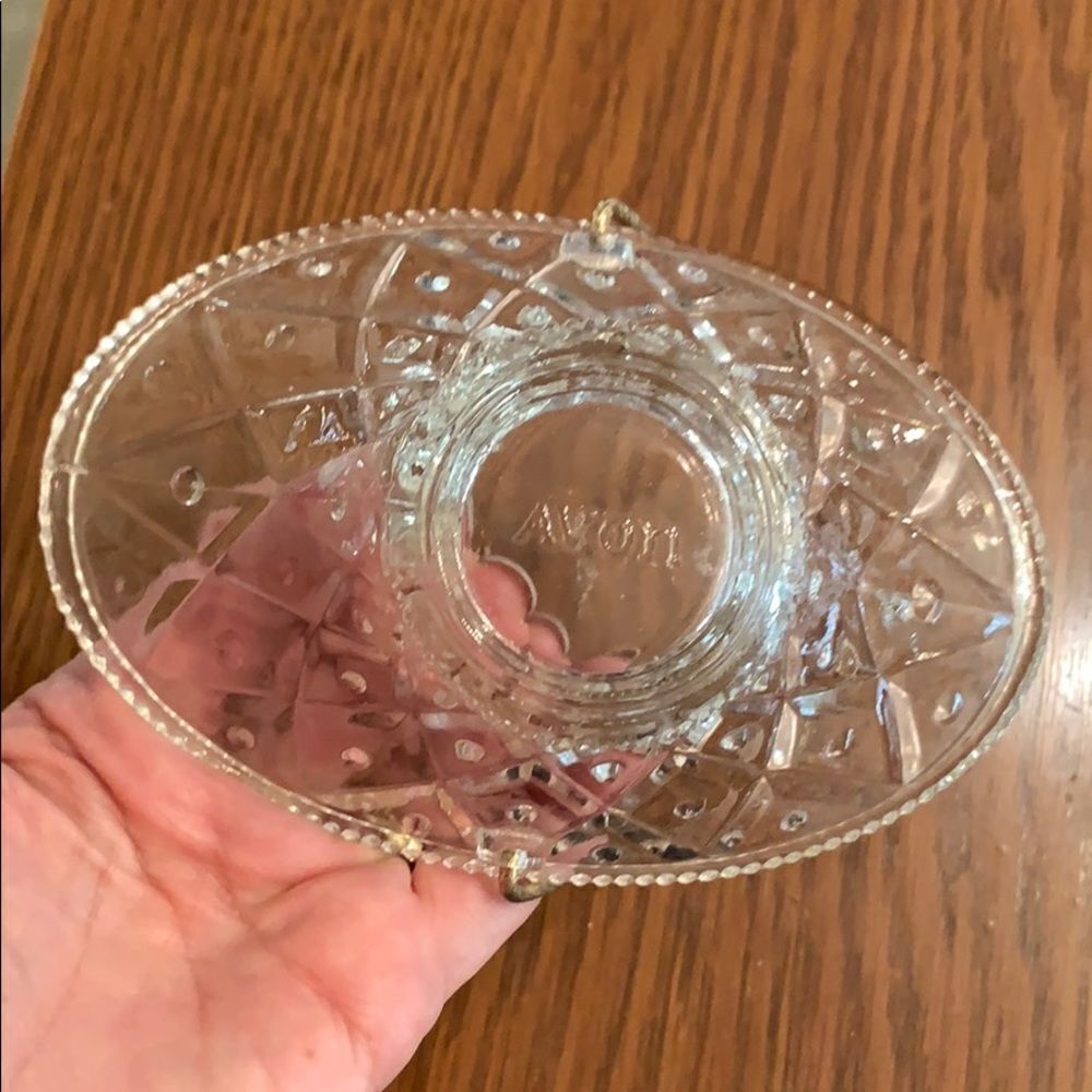 ‎Vintage Avon small  glass basket - Picture 4 of 5